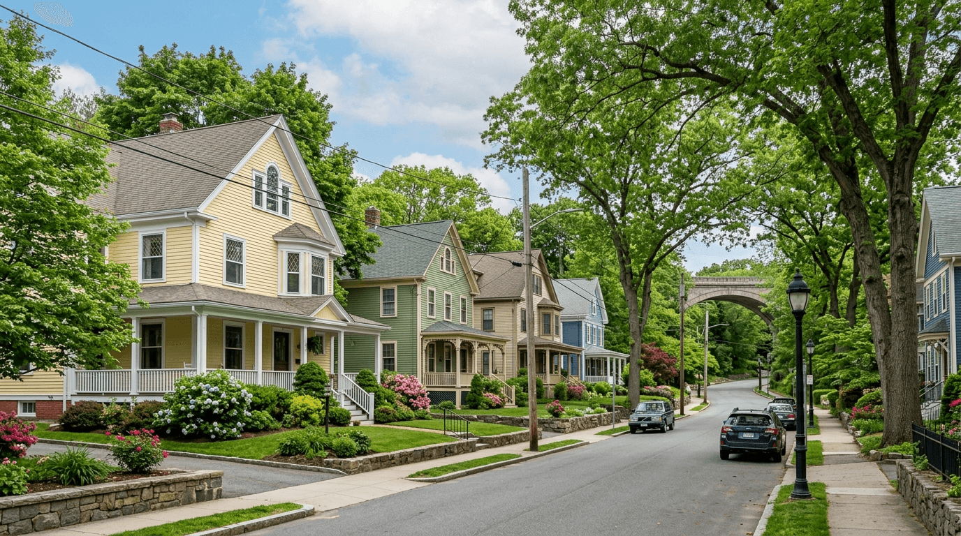 Explore the Newton Upper Falls neighborhood